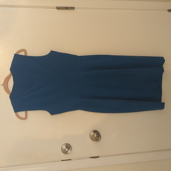 Banana Republic Blue sheath dress size 6 - Picture 5 of 5